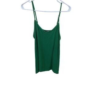 Express camisole adjustable straps - Size Large - Gorgeous Green